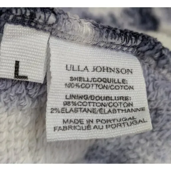 Ulla Johnson Philo Puff Sleeve Tie Dye Sweatshirt Size Large - Picture 6 of 8
